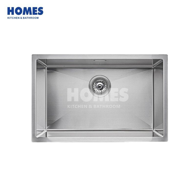 U170451 Undermount Single Bowl Kitchen Sink (16-Gauge Stainless Steel) | Sound-Absorbing & Scratch-Guard Bottom Grid for Enhanced Durability