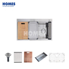 WTS3622L1 Stainless Steel Single Bowl Single Faucet Hole Topmount Kitchen Sink Modern Stainless Steel Kitchen Sink