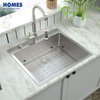  Handmade Kitchen Sink 304 Stainless Steel Single Bowl Sink