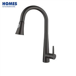 Matte Black Pull Down Kitchen Faucet KF3040SB