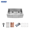 WFD3622L164 304 Stainless Steel Undermount Kitchen Sink - 16-Gauge Heavy-Duty Construction with Sound Dampening Technology