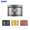  Handmade Kitchen Sink 304 Stainless Steel Single Bowl Sink