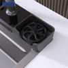 Single Bowl kitchen Sinks, Stainless Steel Bar Sink With Pull Down Sprayhead Faucet, Smart Modern Kitchen Sink
