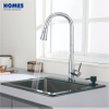 GS6050 Handmade Top-Mount Single-Bowl Stainless Steel Kitchen Sink with Glass Panel