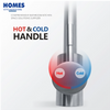 Satin Brushed Single Handle Kitchen Faucet KS30420