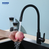 Wholesale Prices 360 Rotate Single Hole Sanitary Kitchen Faucet Flexible Neck Sink Taps