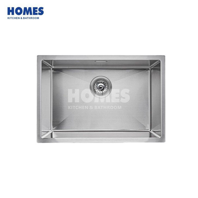 U165451 Single Bowl Undermount Kitchen Sink in 16-Gauge Stainless Steel | Includes Bottom Grid for Noise Reduction & Scratch Protection