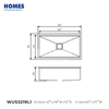 T-304 SS Kitchen Sink 
