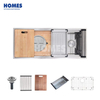 WUS4519L2 Workstation Slot Kitchen Sink Stainless Steel Under the Counter with All Accessories