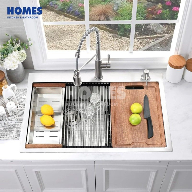 Hand-made Stepped Dishwashing Sink