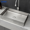 BS5040 Stainless Steel Bathroom Sinks Faucet Hand Wash Basin Bathroom Vanity Sinks
