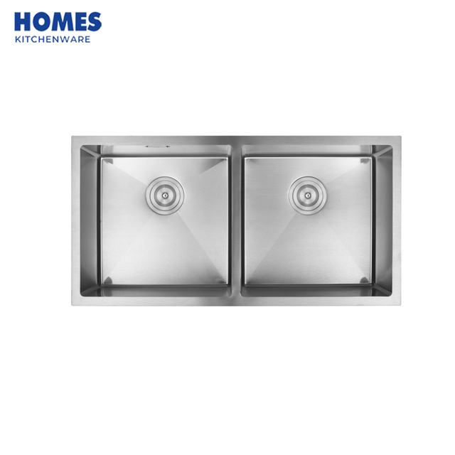 Undermount Double Bowl 304 Stainless Steel Kitchen Sink
