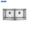 35 Inch Stainless Steel Farmhouse Sink 16gauge Double Bowl Antique Farmhouse