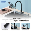 Wholesale Prices 360 Rotate Single Hole Sanitary Kitchen Faucet Flexible Neck Sink Taps