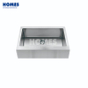 FS3321S Minimalism Style Single Bowl 304 Stainless Steel Commercial Kitchen Standard Apron Sink