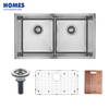  Handmade Undermount 304 Stainless Steel Kitchen Sink