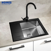 Tempered Glass Square Vintage kitchen sink