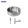 BSR4OS Handmade PVD 304 Stainless Steel Bathroom Sink