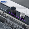 Multifunction Kitchen Sink Waterfall Stainless Steel Sink with Waterfall Faucet Kitchen