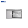 Stainless steel inset kitchen sink