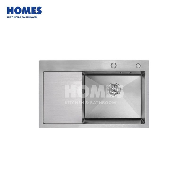 Stainless steel inset kitchen sink