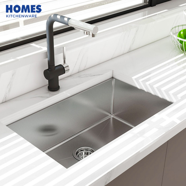 304 undermount single Bowls stainless steel Kitchen Sink