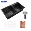  Topmount Double Bowl Kitchen Sink Stainless Steel Kitchen Sink 